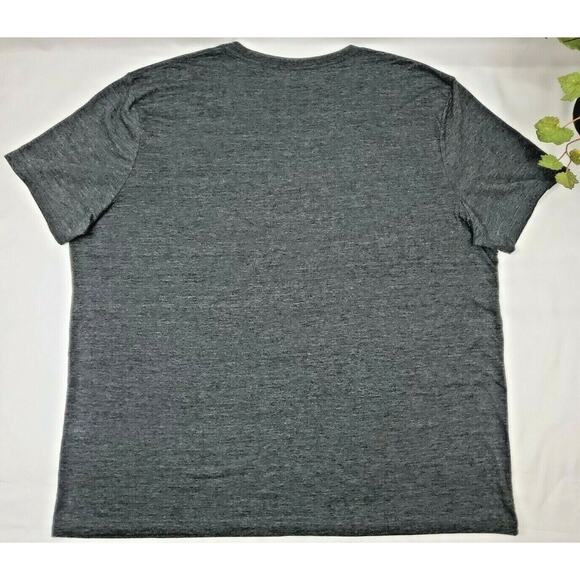 Lucky Brand Shirt Adult Mens Top Size 2XL Grey Short Sleeve Graphic Tee XXL - Picture 6 of 6